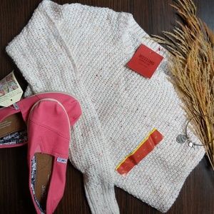 NWT Mossimo Loose Knit Crochet Sweater